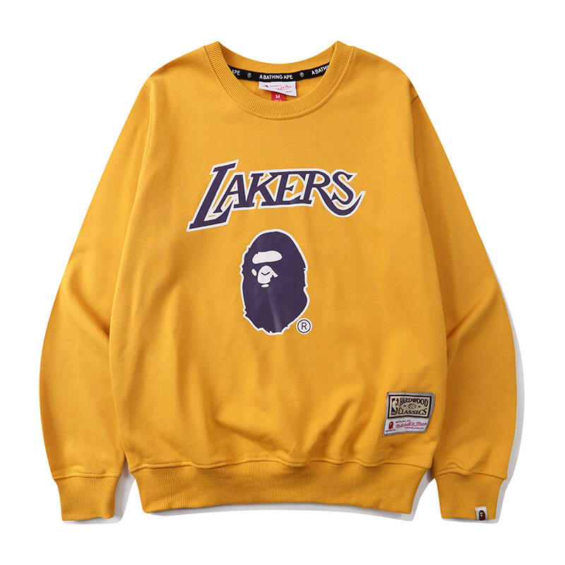 BAPE Lakers Basketball Sweatshirt